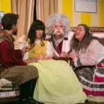 A scene from "Fools" a Cavod Academy theatre musical production put on by students | Cavod