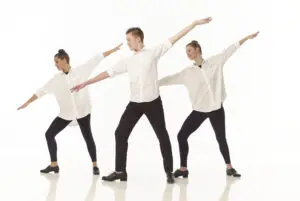 Dancers from Cavod's Adult Tap Dance Class