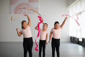 Dancers from Cavod's "Friends in Motion junior"