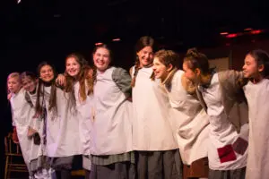 Heart of Gold Motorcycle Group posing for a photo during a valentines day event at Cavod | Coffee with Connie March 2023