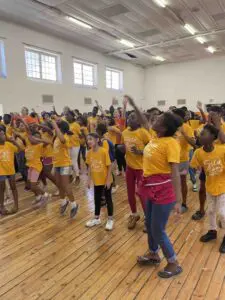 A gathering of Cavod Academy members and locals from Capetown, South Africa.