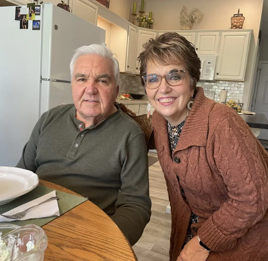 Cavod's Executive Director Connie Dienner spending time with her brother