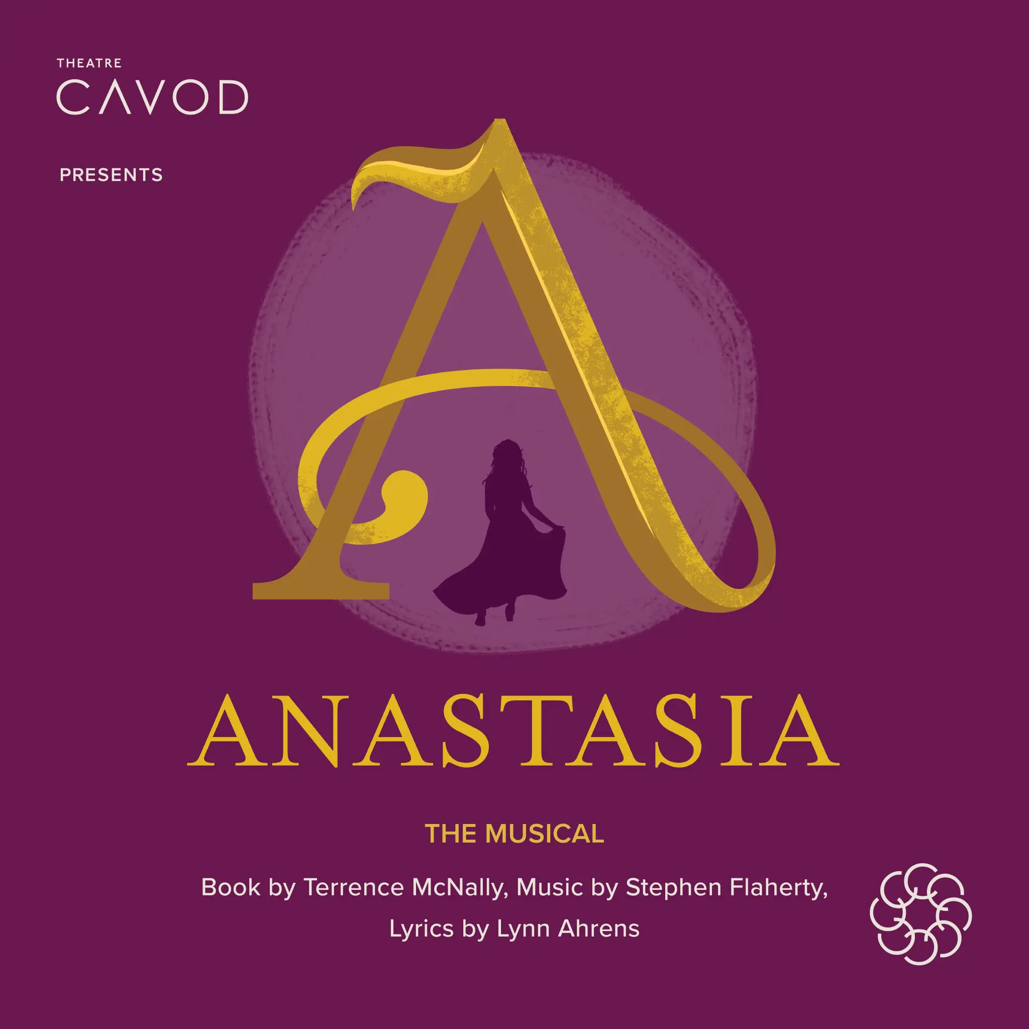 Cavod Theatre's poster for their production of Anastasia: The Musical
