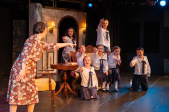Actors from Cavod Performing Arts performing their 2023 production of The Sound Of Music