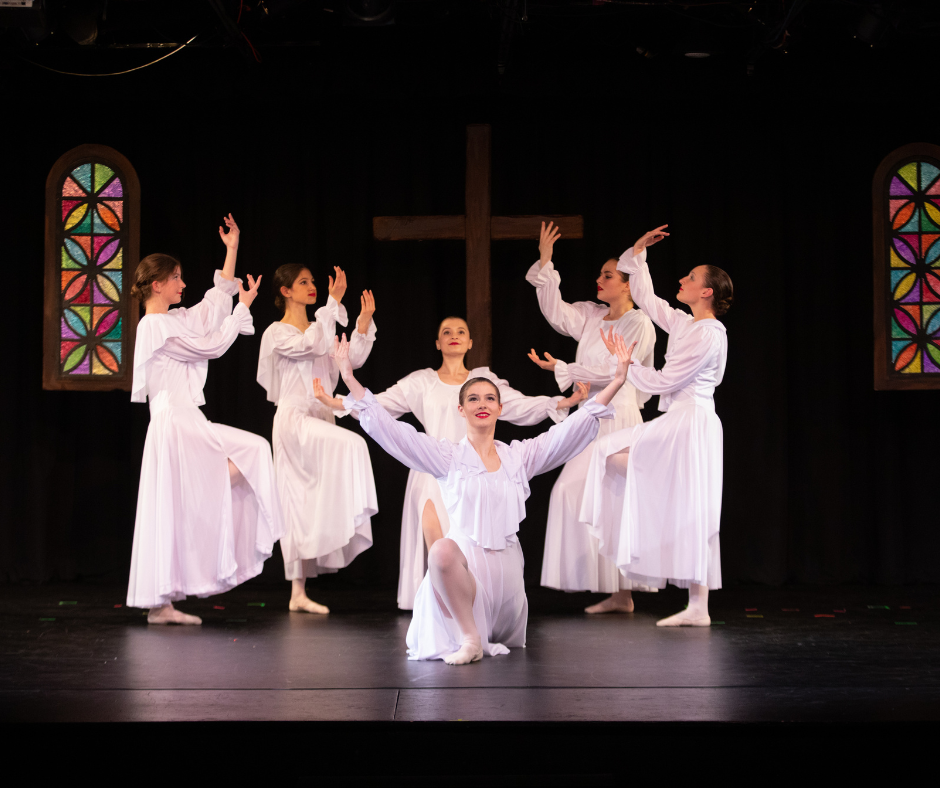 Dance students from Cavod Performing Arts performing during their 2023 production of "Wonder", an original ballet.