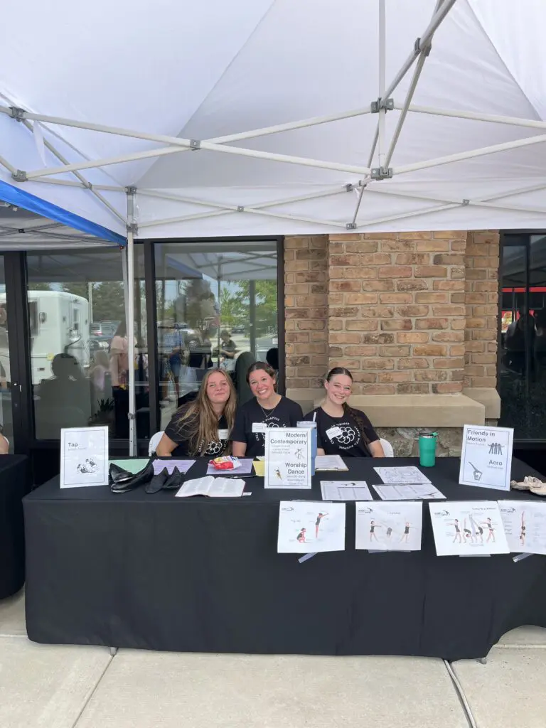 A Cavod visitors table at a community event.