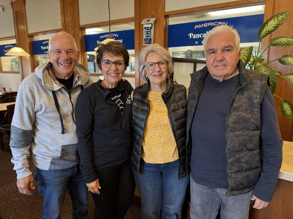 Connie from Cavod enjoying a family gathering in Goshen, Indiana