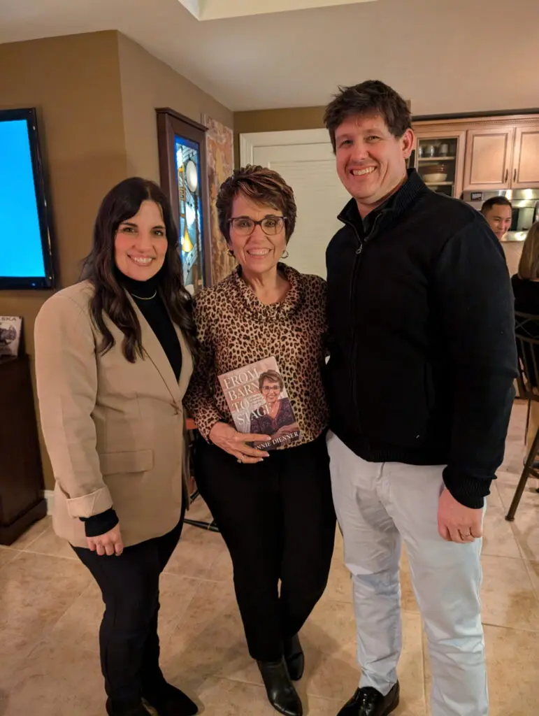 Rich and Tahnya with Aaron, celebrating Cavod's 20th Anniversary.