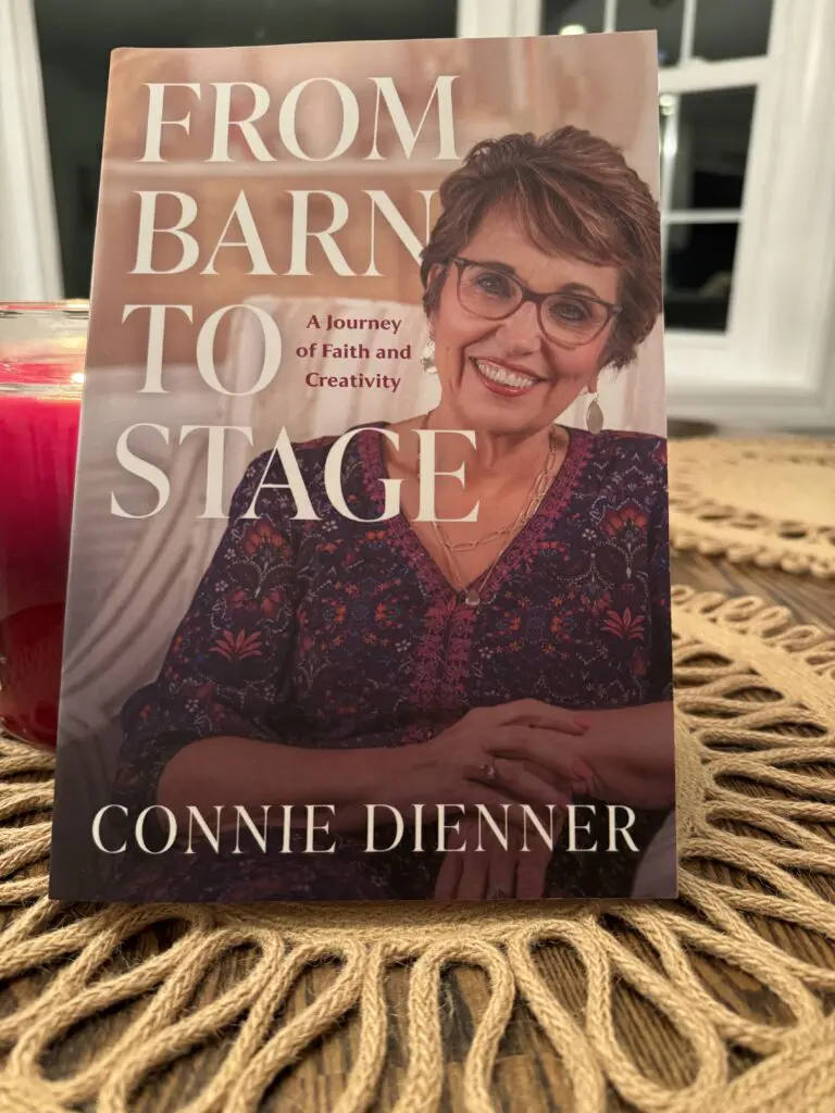 Cover of “From Barn to Stage” by Connie, sharing the inspiring journey of Cavod Performing Arts.