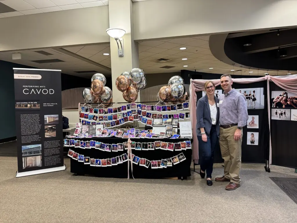 Exhibit highlighting Cavod Performing Arts' current New Holland facility