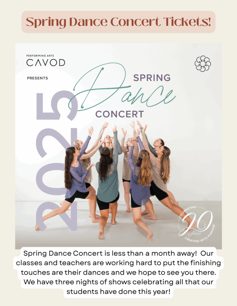 Cavod Spring Dance Concert Tickets