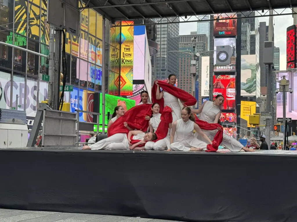 Project Dance with Cavod in Times Square, NYC