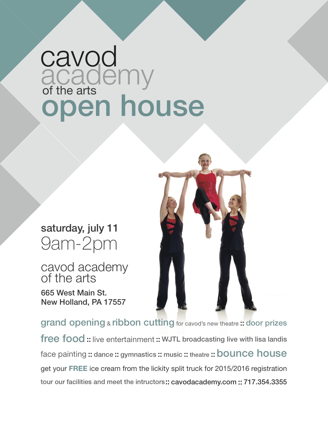2015 Cavod Open House Poster