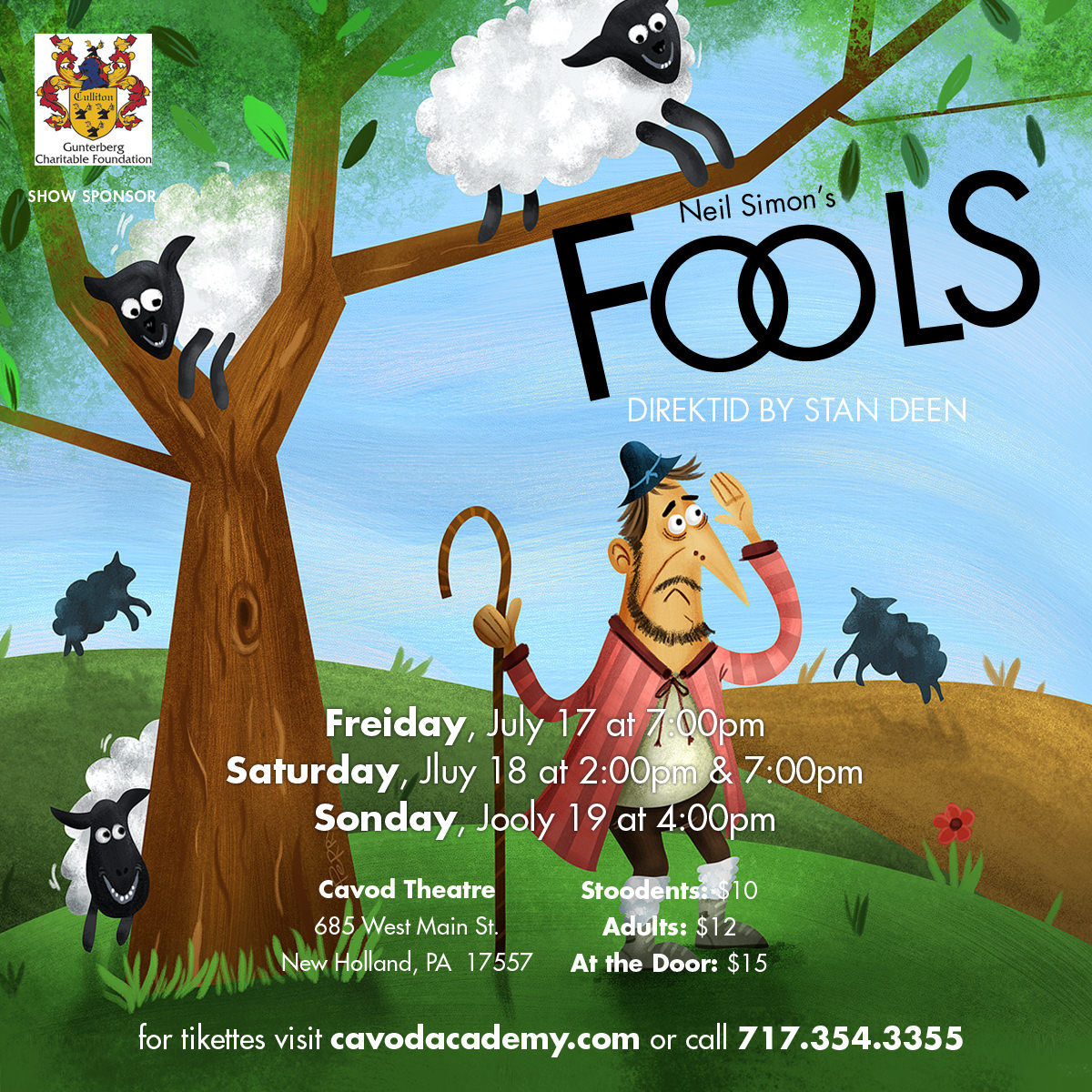 Fools Playbill - 1200x1200